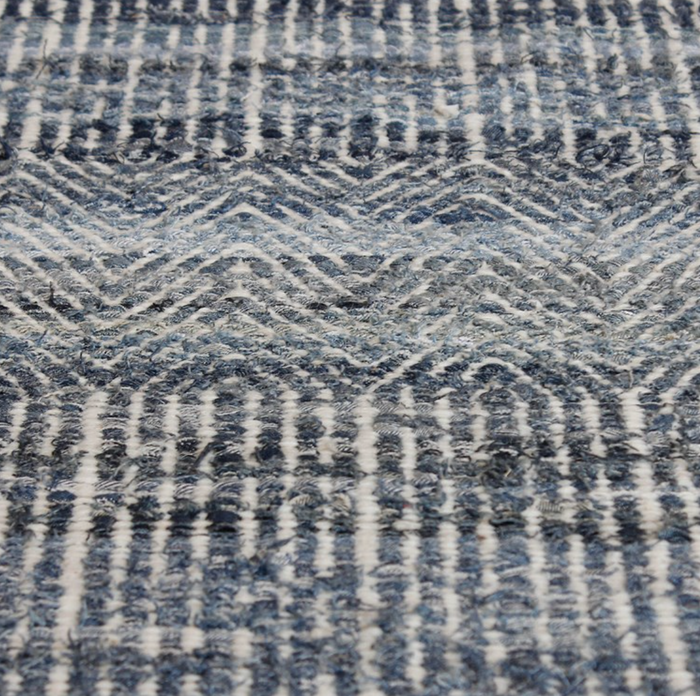 Recycled Denim & Wool Rug