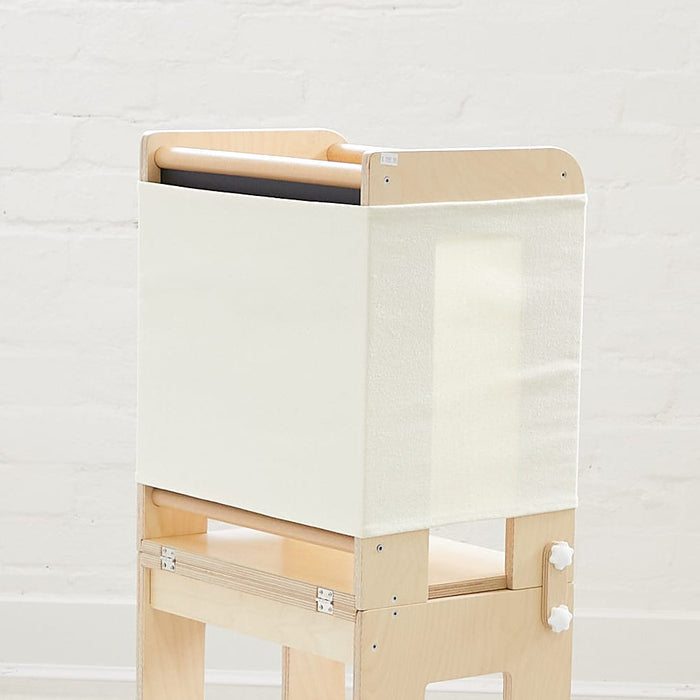 Toddler Safety Guard - 3 in 1 Learning Tower Ivory