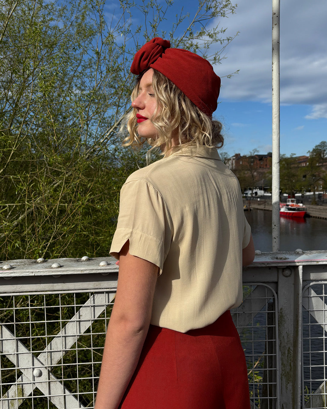 1930s Sailor Blouse - Antique