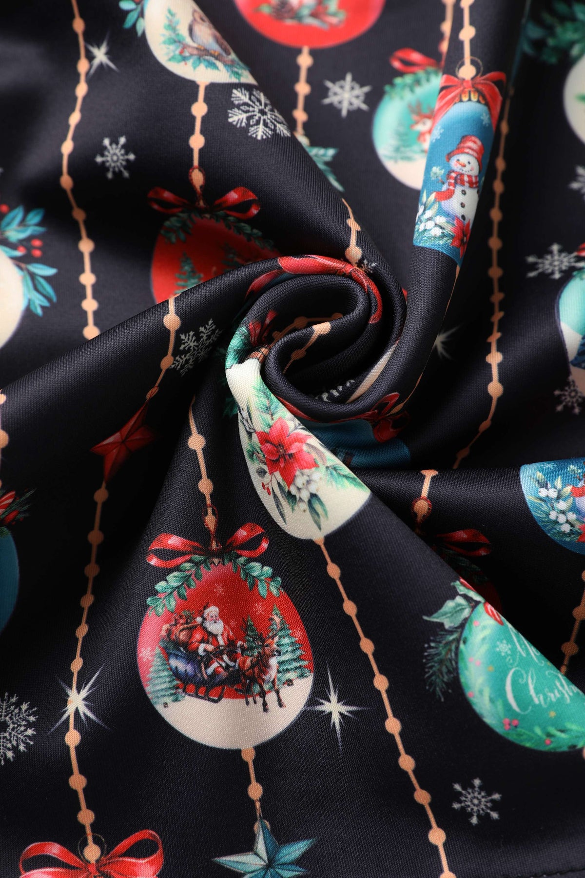 Lily Snow Globe Off Shoulder Dress