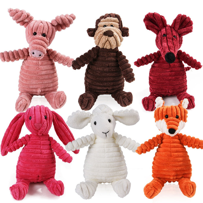 Squeaky Plush Fox - Dogs and Horses