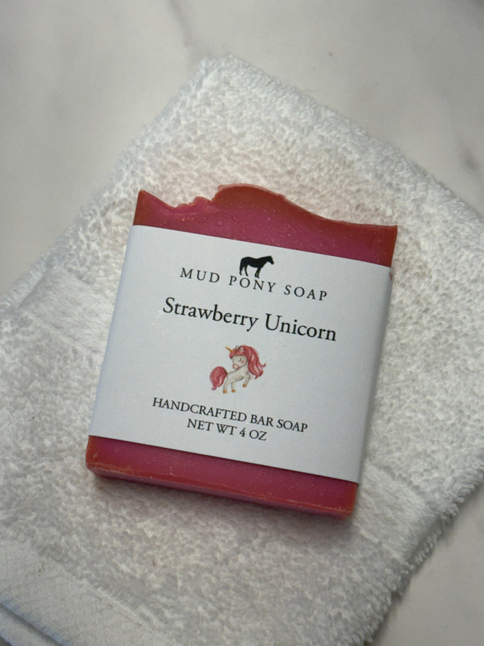 Strawberry Unicorn Bar Soap