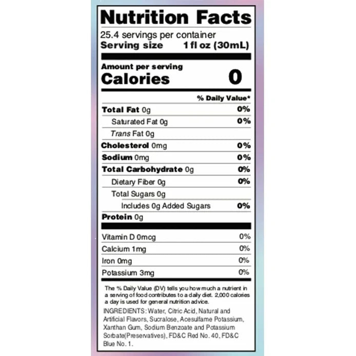 Sugar Free Unicorn Syrup