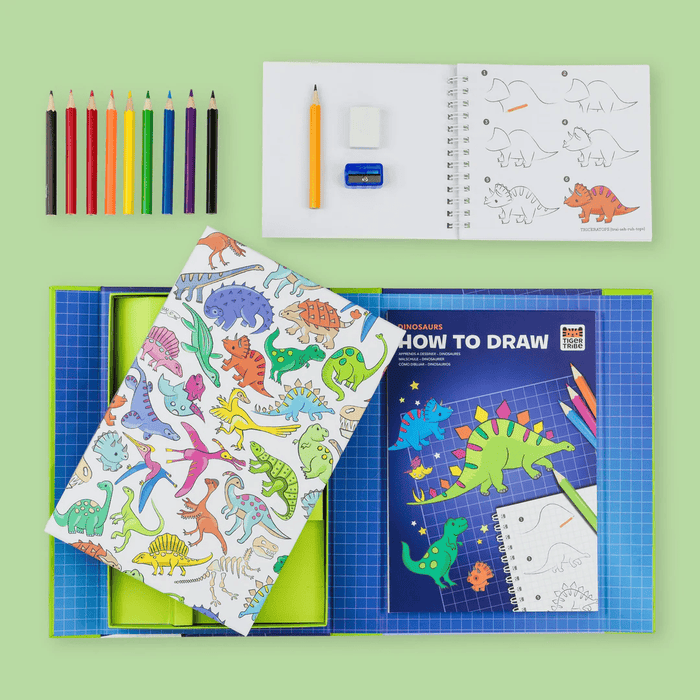 Tiger Tribe How to Draw - Dinosaurs