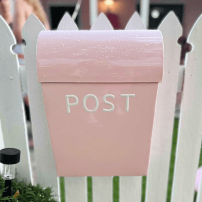 Toy Post Box Pale Pink