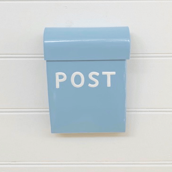 Toy Post Box Sky Blue