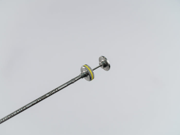 Univ. AI Rod, 18 w/Spiral Hub, for .25cc & 0.5cc Straws, Each