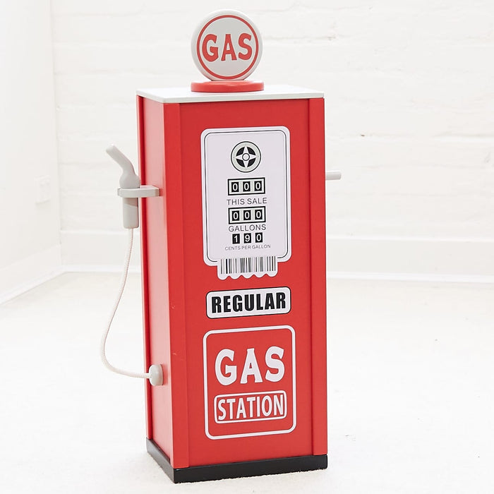 Wooden Toy Petrol Pump