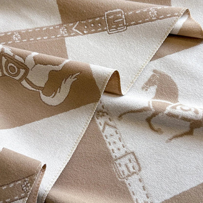 Zubiena Pashmina Scarf Khaki